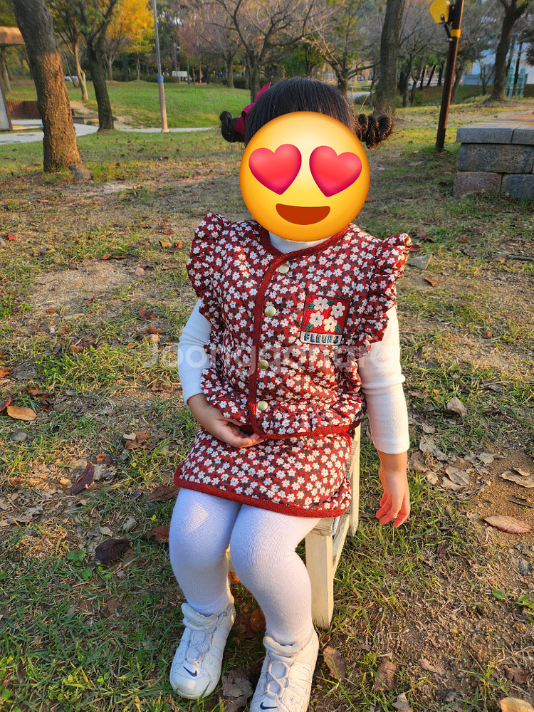 리미떼두두 패딩 조끼 치마 세트 (착샷O)--3