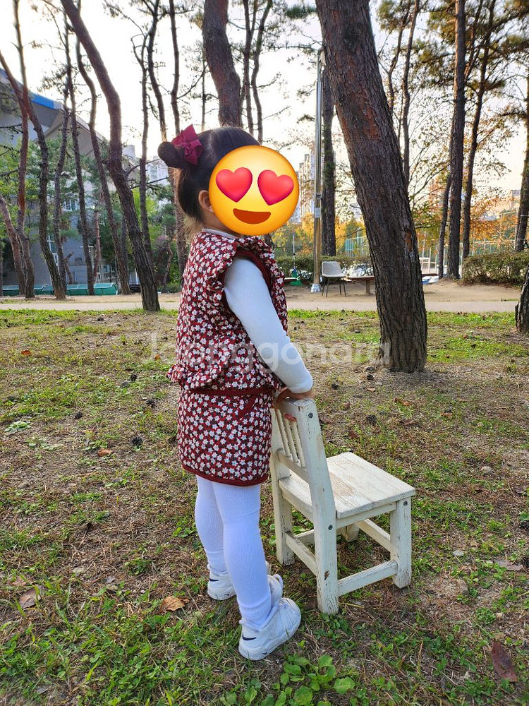 리미떼두두 패딩 조끼 치마 세트 (착샷O)--4