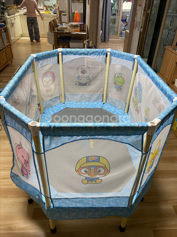 뽀로로 8각 트래펄린--1