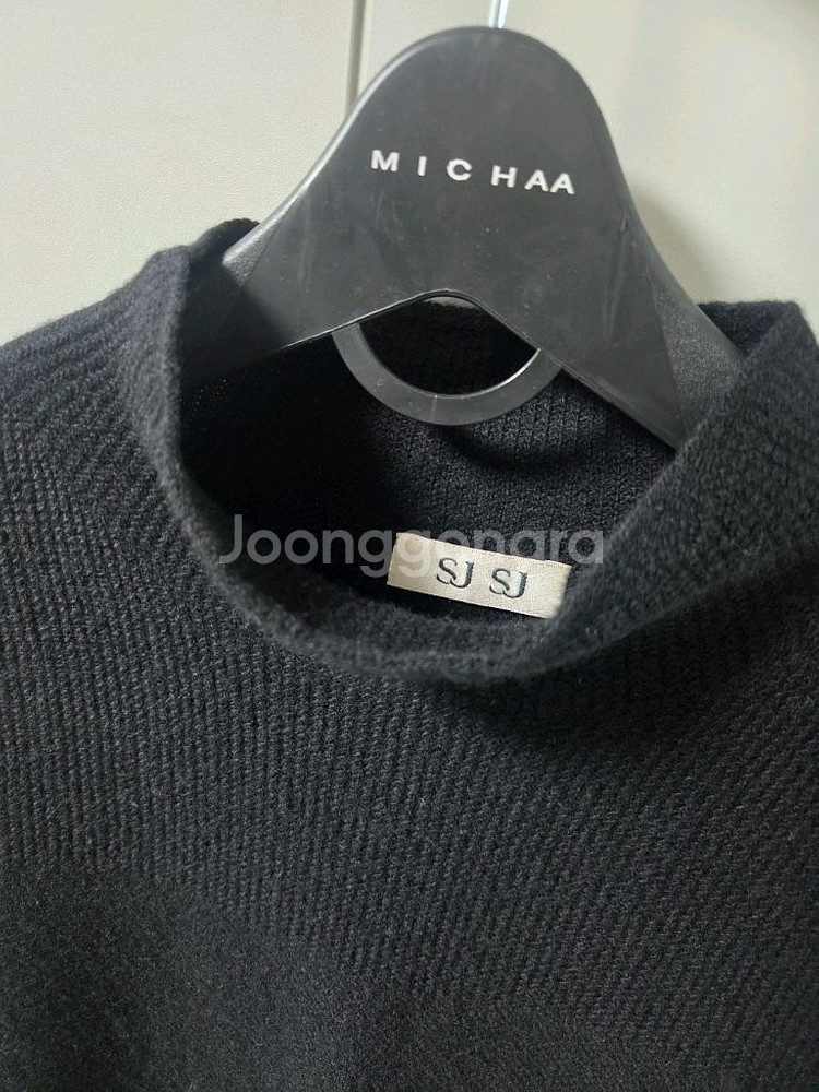 sjsj 캐시미어 니트 스웨터 (한섬 시스템 타임 마인 랑방 오브제 오즈세컨 럭키슈에뜨 래트바이티--2