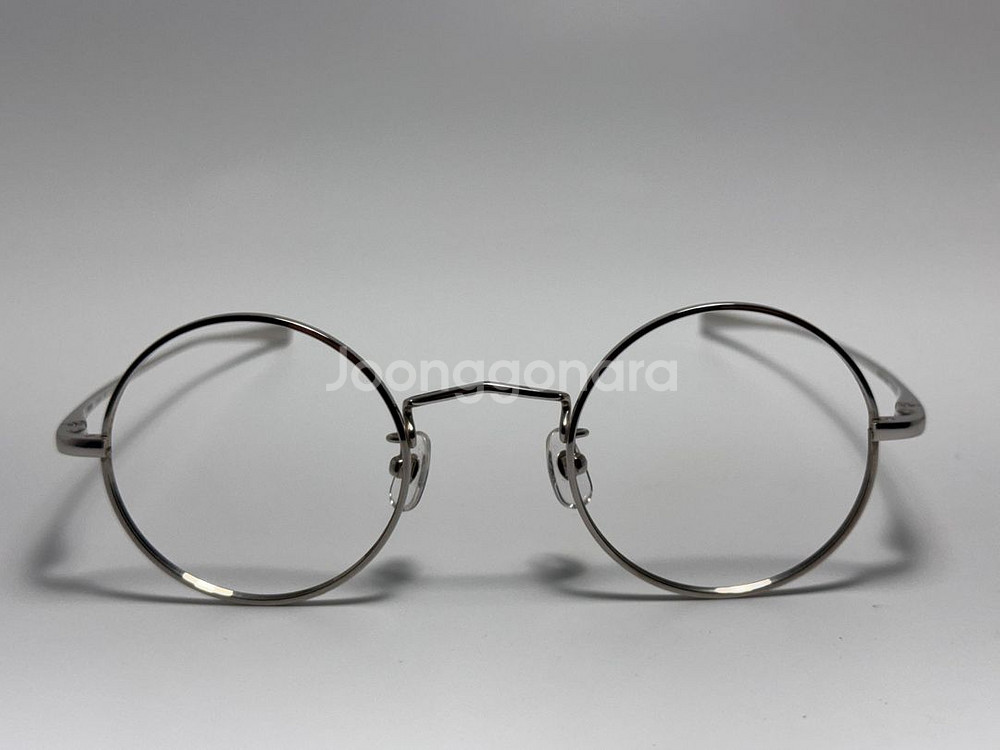 이펙터 effector 동글이 티타늄 실버 안경테 0187--1