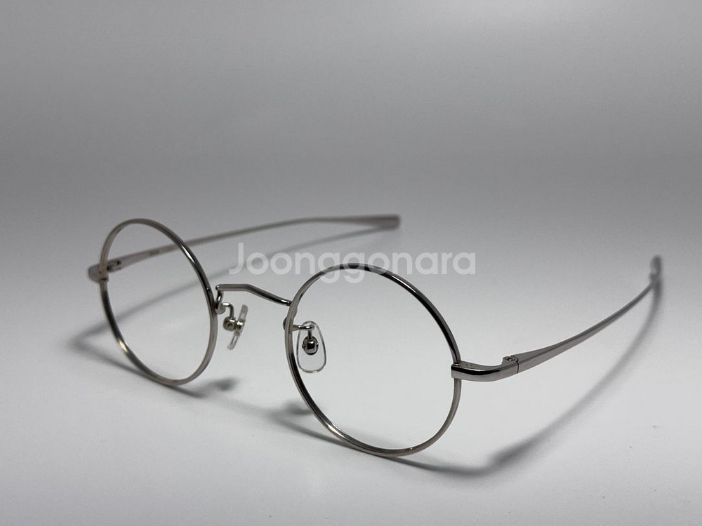 이펙터 effector 동글이 티타늄 실버 안경테 0187--2