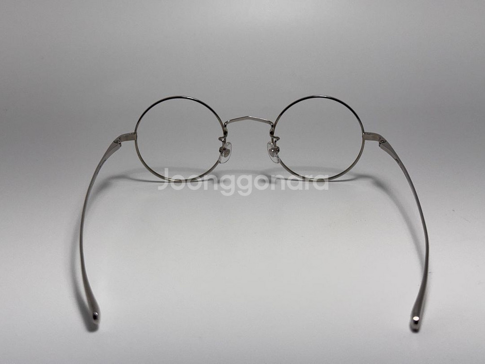 이펙터 effector 동글이 티타늄 실버 안경테 0187--4