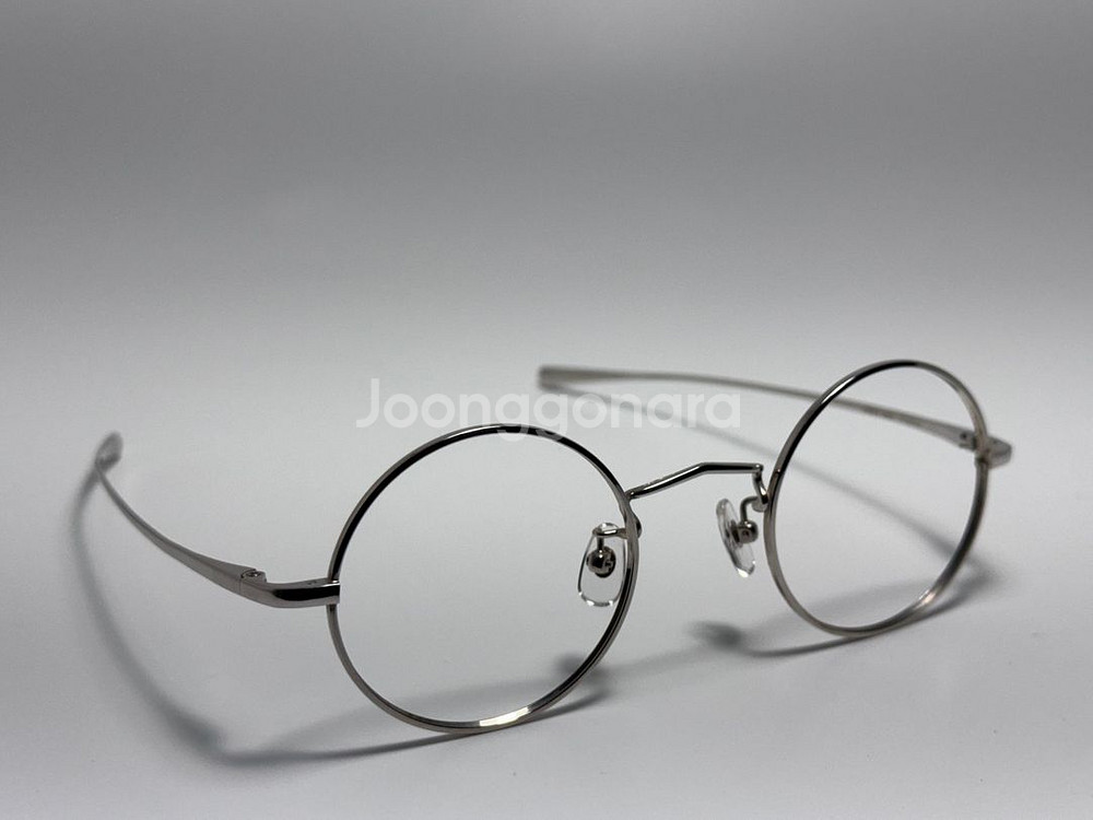 이펙터 effector 동글이 티타늄 실버 안경테 0187--3