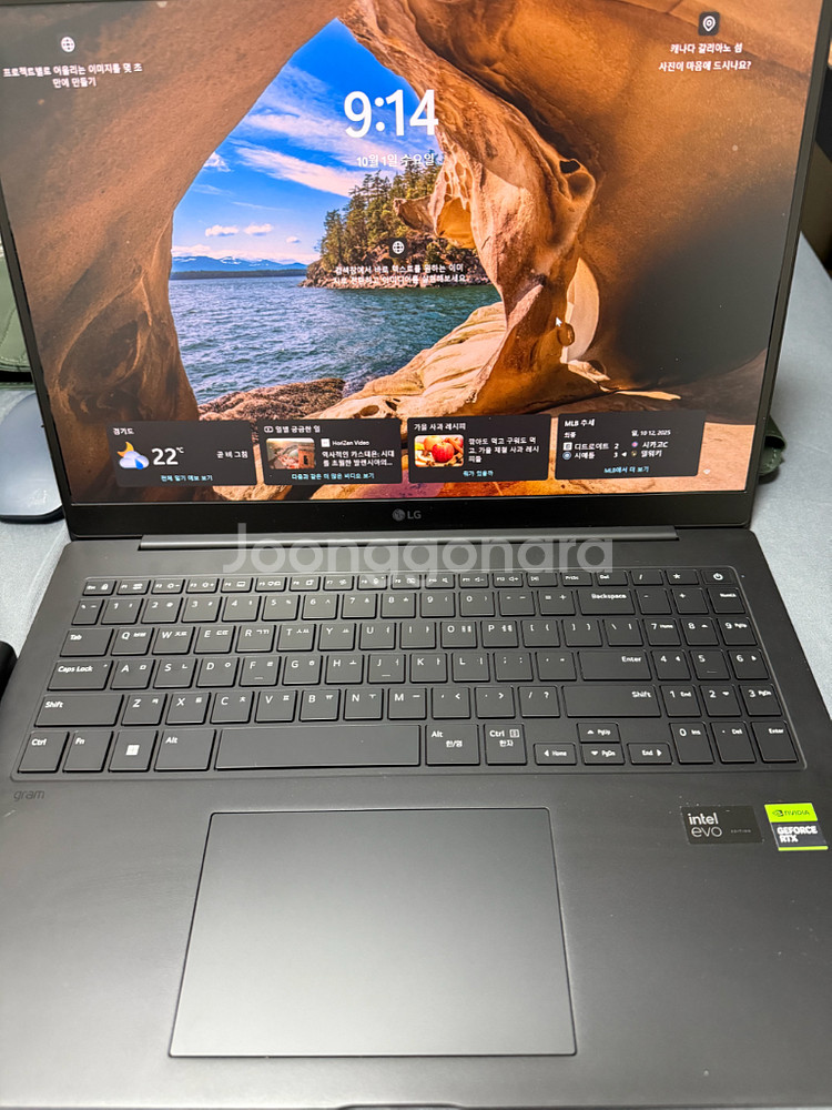 [S급] LG그램 Pro 16 RTX 3050 게이밍 노트북 16Z90SP-A.ADB8U1--4