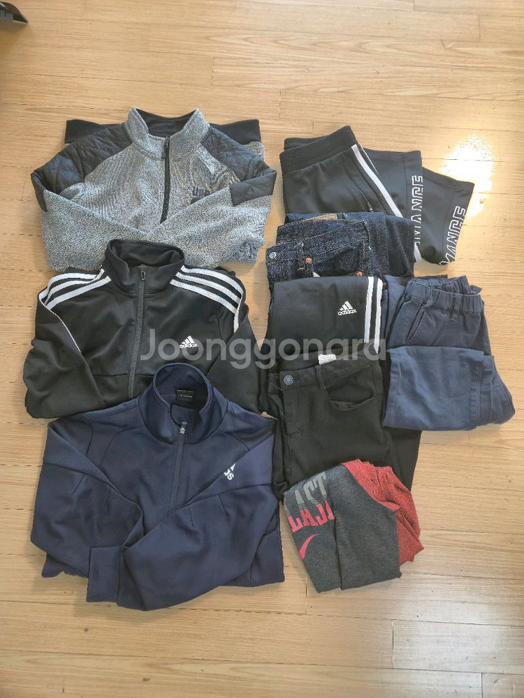 운동복 세트 (아디다스, 에버라스트 등)--6