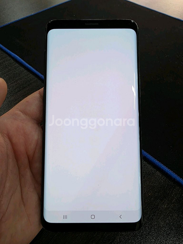 갤럭시S9플러스 256G대용량 희귀템 무잔상 중고폰--9