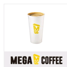 메가커피 아메리카노 hot 팝니다.--0