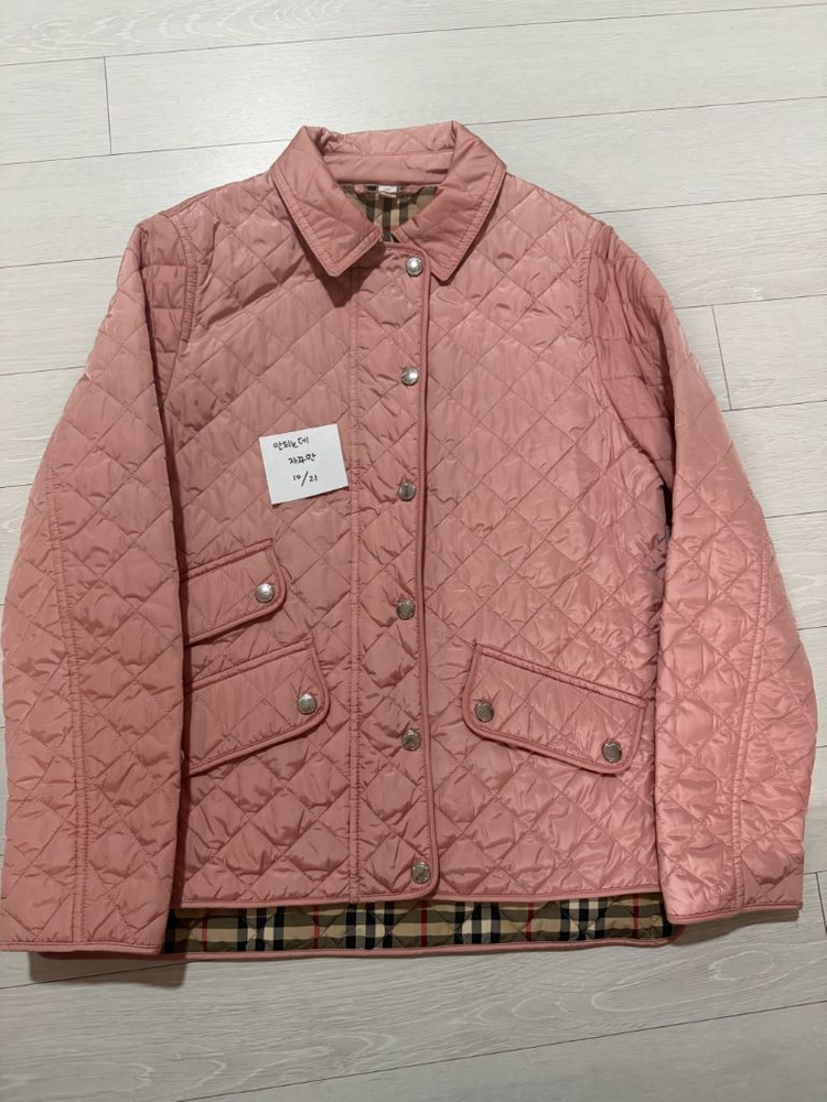 버버리키즈 퀼팅자켓 12y--5