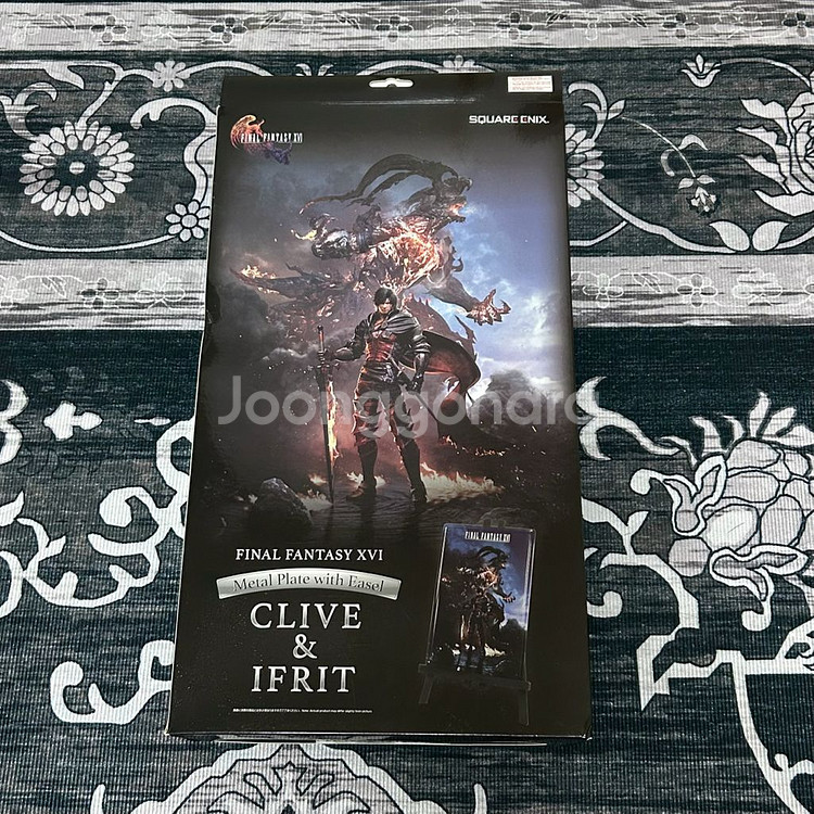 파이널판타지16 메탈 플레이트 클라이브 & 이프리트--0