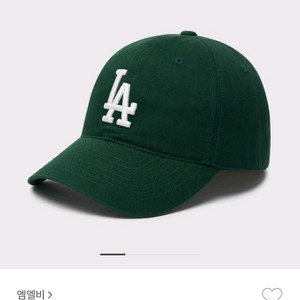 엠엘비 언스트럭쳐 볼캡 LA 그린