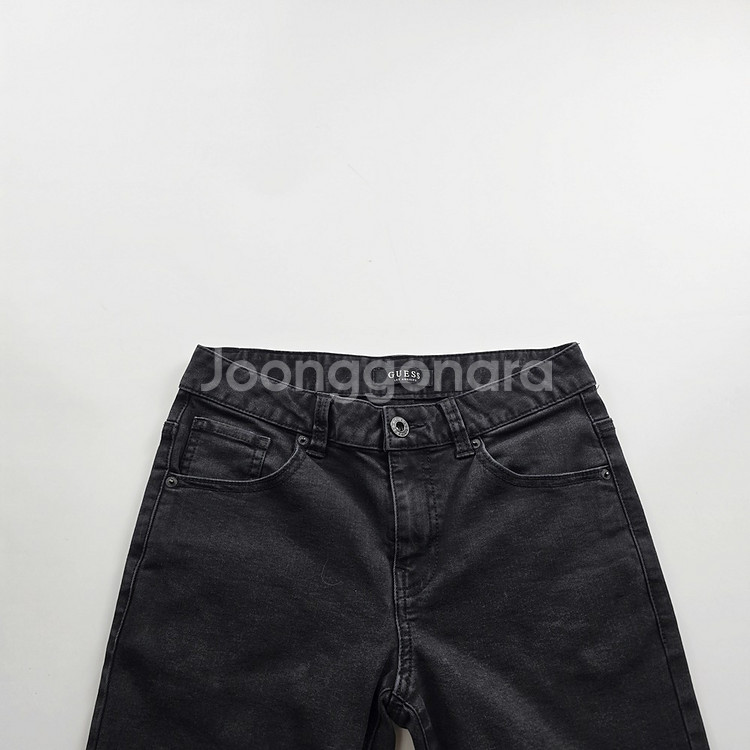 게스 청바지 흑청 스판 데님 사이즈28 R2820--3