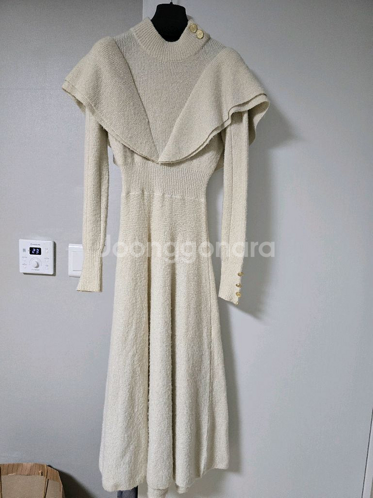 줄로그 니트 원피스--0