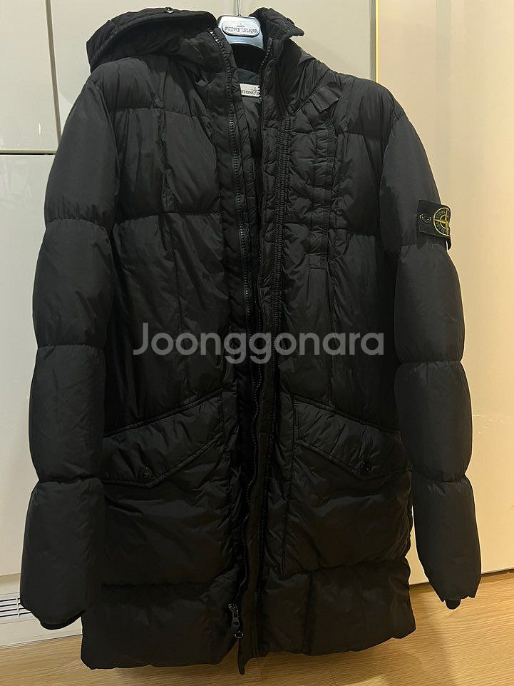 스톤아일랜드 크링클랩스 롱패딩 (새상품급)--0