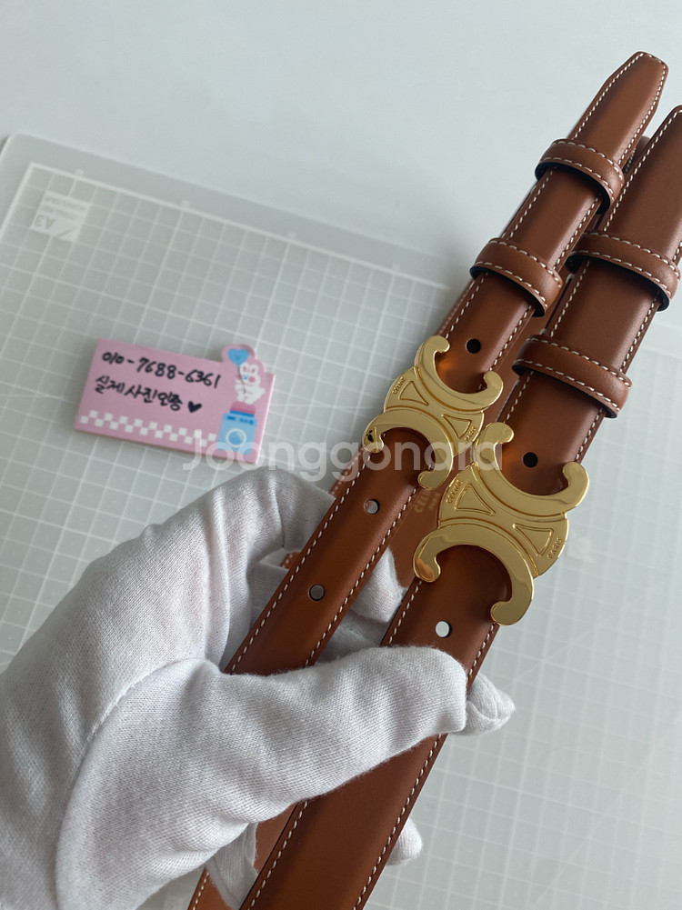 셀린느 트리옹프 벨트--9