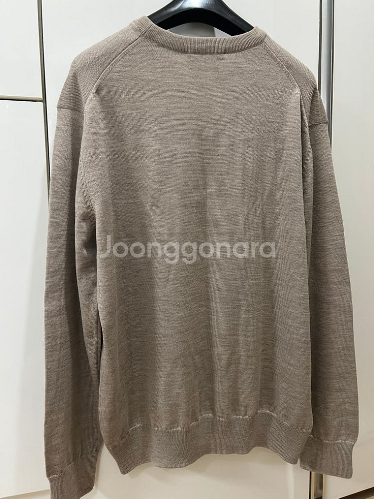 백화점) 메종키츠네 베이지 니트 L (새상품)--1