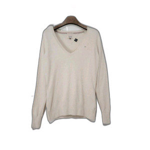 TOMMY HILFIGER 타미힐피거 면티트 긴팔 브이넥