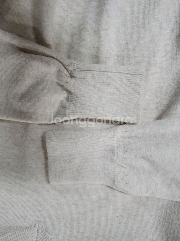 TOMMY HILFIGER 타미힐피거 면티트 긴팔 브이넥--4