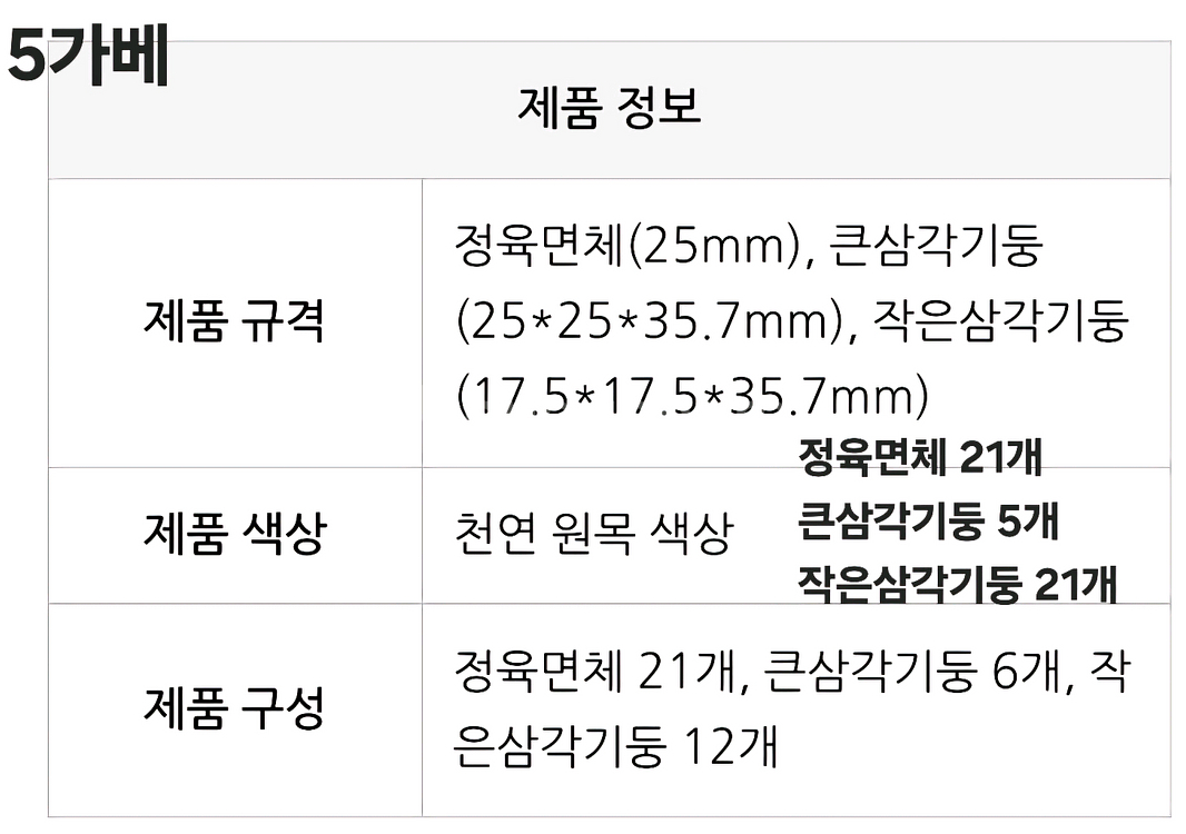프뢰벨 가베 (4,7가베 제외 일괄)--4