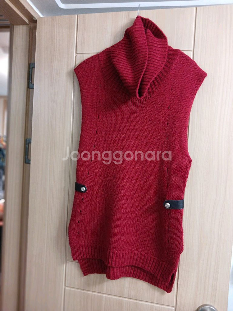 여성용 니트 베스트--0