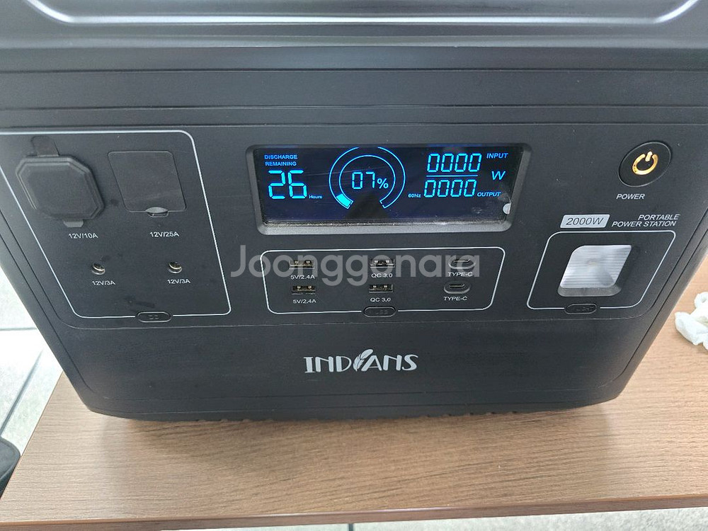인디언스 2000W 파워뱅크--0