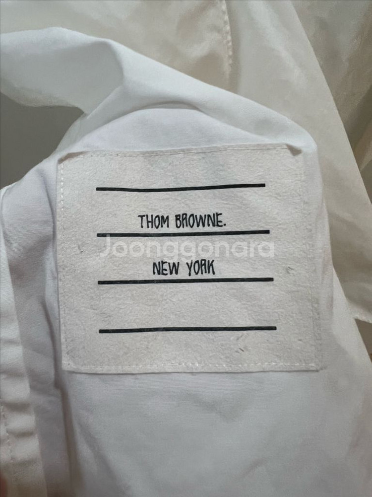 톰브라운 암밴드포플린 셔츠 2사이즈 (새상품급)--2
