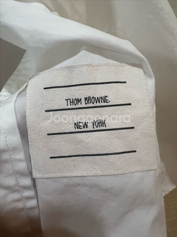 톰브라운 암밴드포플린 셔츠 2사이즈 (새상품급)--3