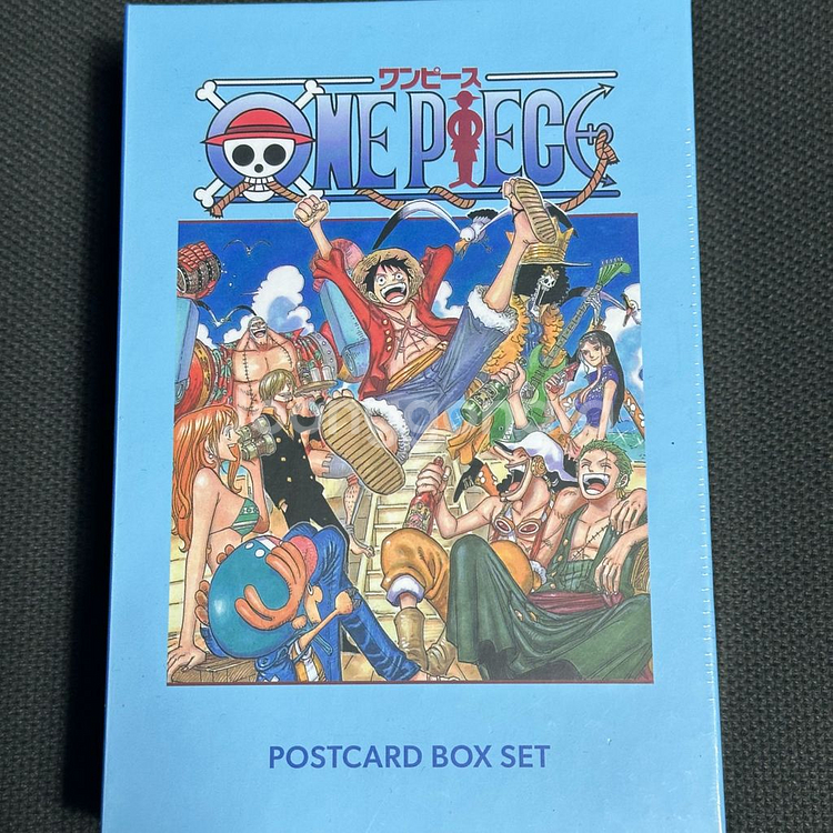 원피스 100권 기념 한정판 엽서 엽서세트 박스--0
