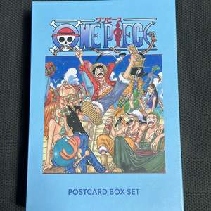 원피스 100권 기념 한정판 엽서 엽서세트 박스