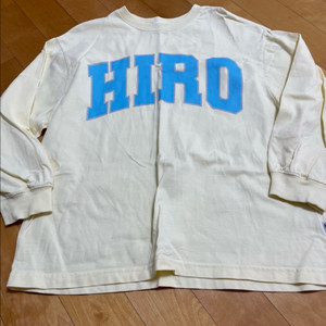 HIRO 히로 캠퍼스 베이직 티셔츠