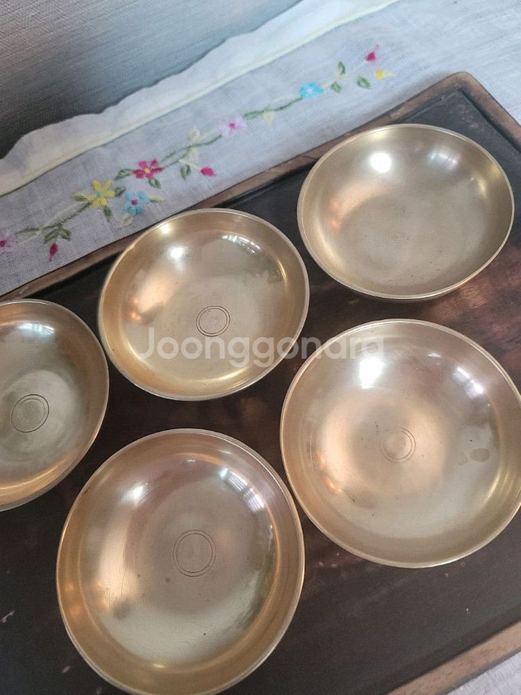 택포)놋그릇.유기찬기.놋찬기--2