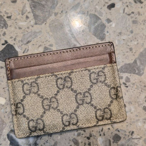 구찌 캔버스 카드지갑