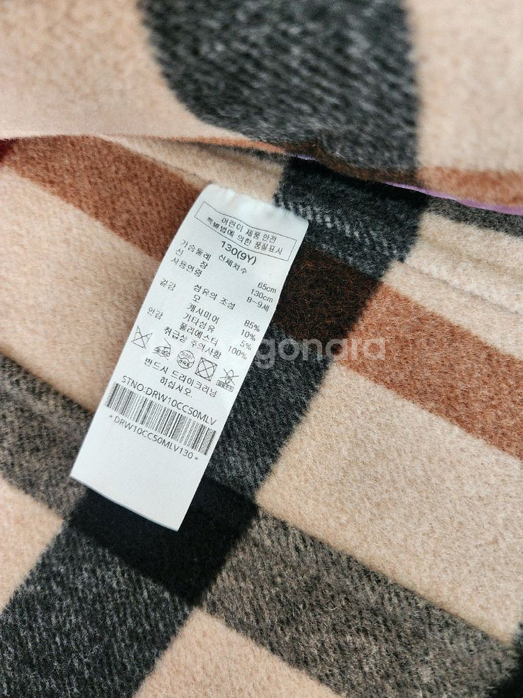 여아 후드 코트 + 데님 원피스 세트--4