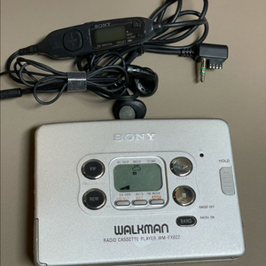 소니 워크맨 WM-FX822 라디오 카세트 플레이어