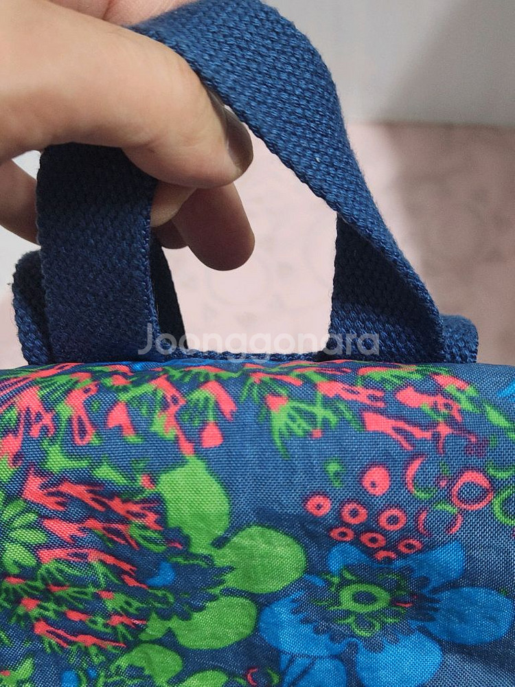 플로럴 패턴 가방 키플링 백팩--3