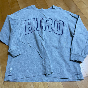 히로 HIRO 블랭크 롱슬리브 티셔츠
