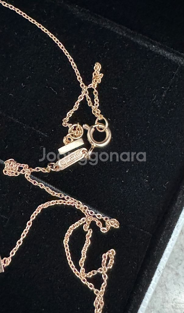 티파니 스마일목걸이--1