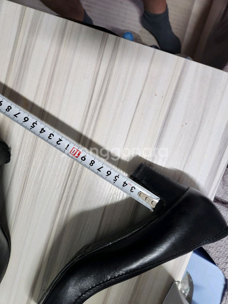 여성용 블랙 구두 발리--2