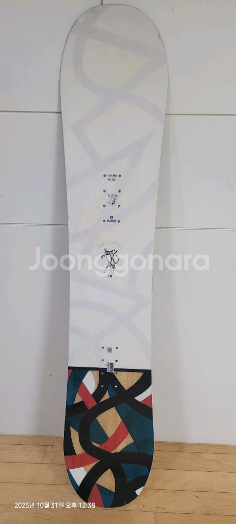 살로몬 로터스 스노우보드데크 판매합니다 138사이즈--0