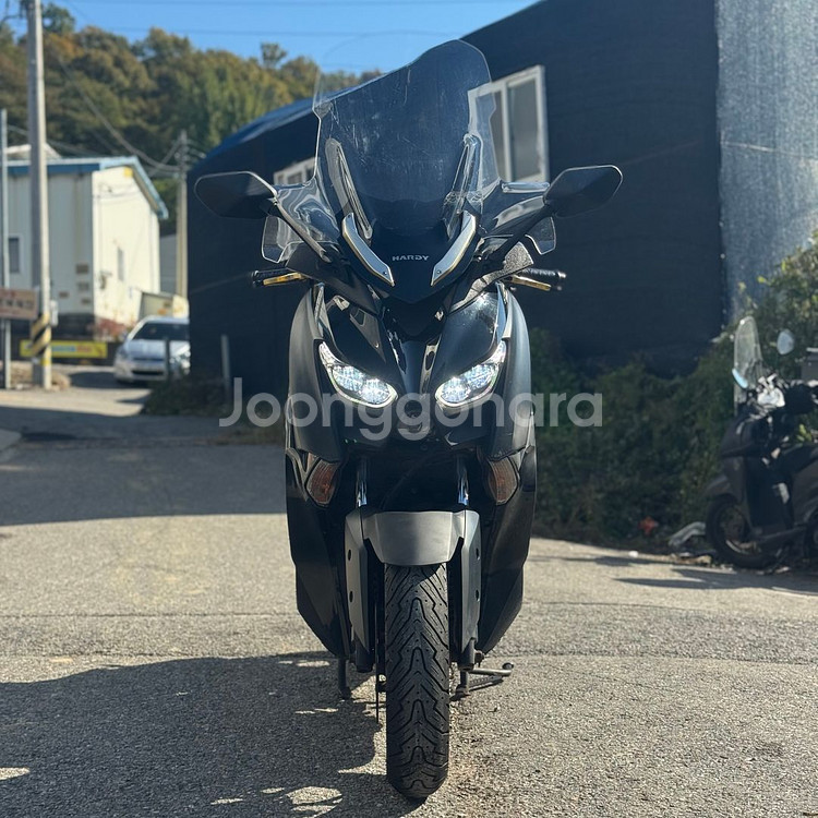 야마하 xmax300 22년형 아크라포빅 구변o 롱스크린 출퇴근용 저렴하게 판매합니다!--7