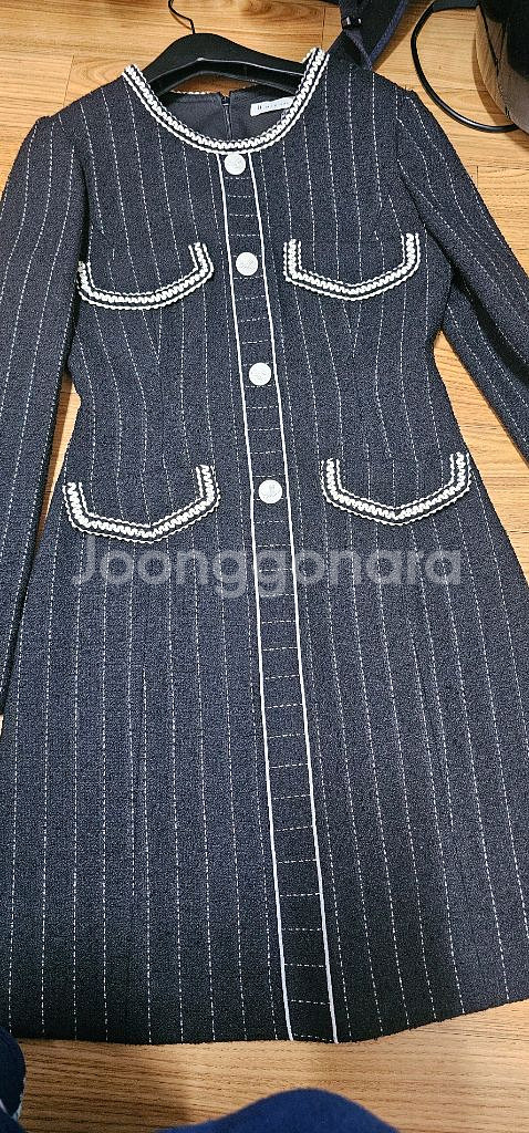 잇미샤 트위드 원피스--1