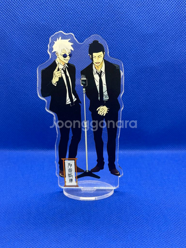 주술회전 고죠 게토 아크릴 스탠드--0