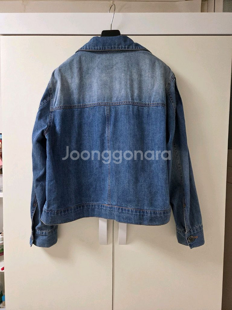 랑방 데님쟈켓 새거 타임 마임sjsj 오브제 한섬--2