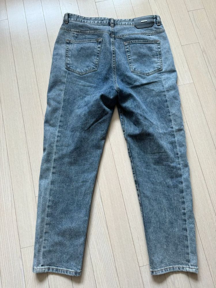 커스텀멜로우 사이드라인 베기 데님팬츠 30 판매--1