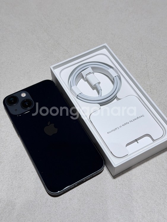 아이폰 13 미니 미드나이트 128gb (배터리 78%)--2