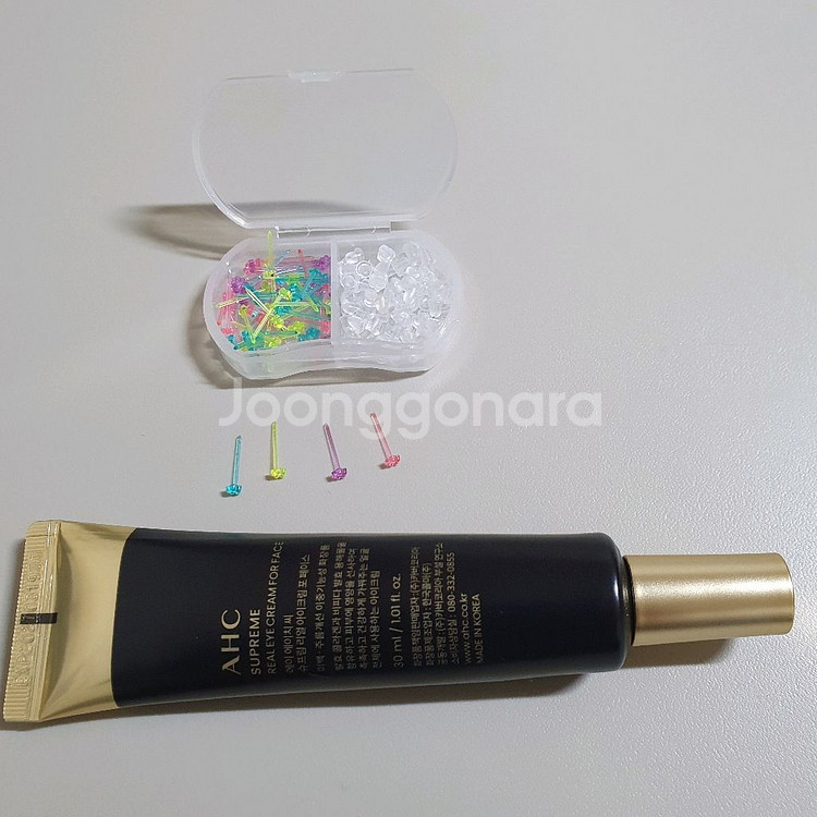 플라스틱 컬러풀 투명 꽃 귀걸이--3