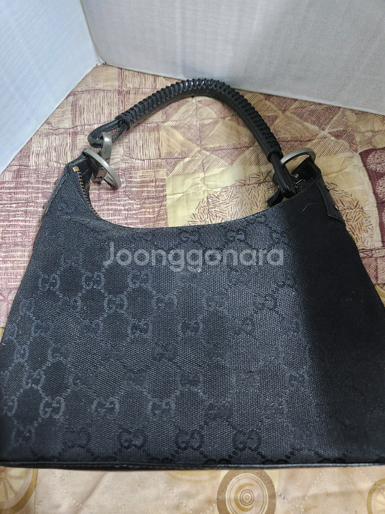구찌 GG 패턴 핸드백--0