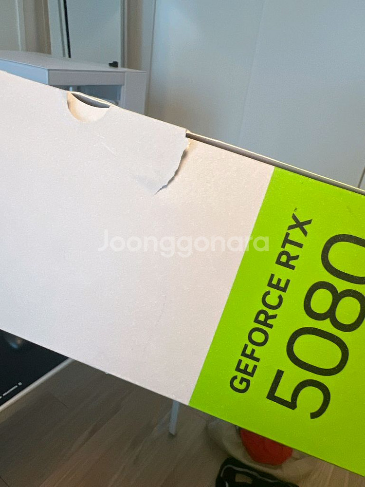 갤럭시 RTX5080 White OC--1