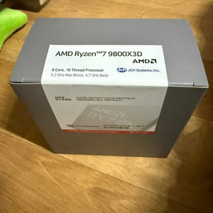 AMD 라이젠7 9800X3D CPU