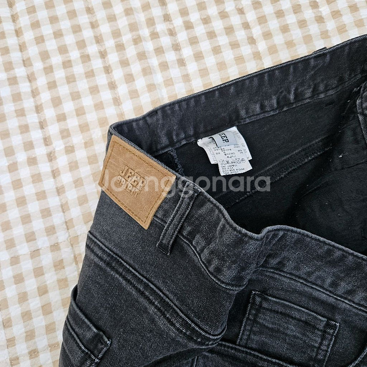 지프 스판 데님 청바지 남자32--1